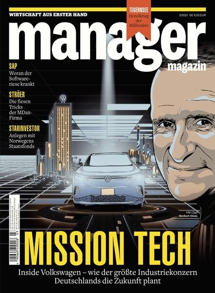 Manager Magazin – Marz 2021 Cover