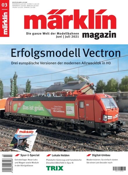 marklin magazin – Juni 2021 Cover