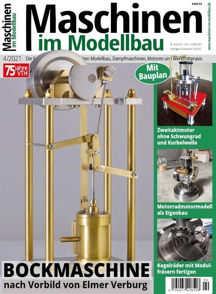 Maschinen im Modellbau – Juni 2021 Cover