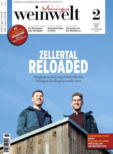 Meiningers Weinwelt – Februar-Marz 2021 Cover