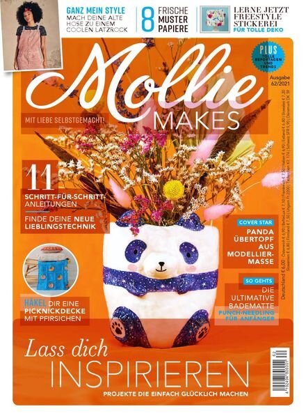 Mollie Makes Germany – Nr.62 2021 Cover