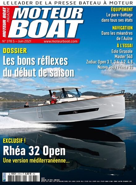 Moteur Boat – juin 2021 Cover
