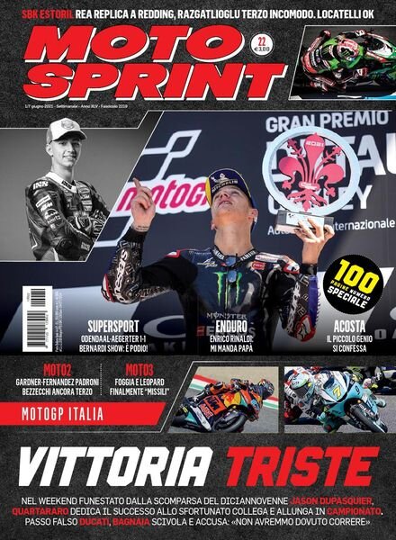 Moto Sprint – 1 Giugno 2021 Cover