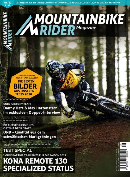 Mountainbike Rider – Juni 2021 Cover