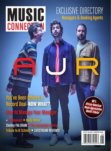 Music Connection – June 2021 Cover