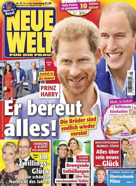 Neue Welt – 19 Mai 2021 Cover