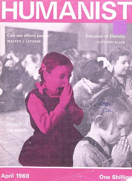 New Humanist – The Humanist, April 1968 Cover