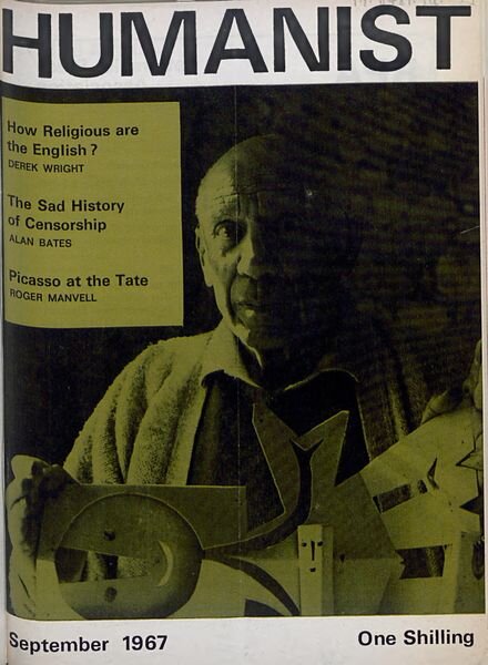 New Humanist – The Humanist, September 1967 Cover