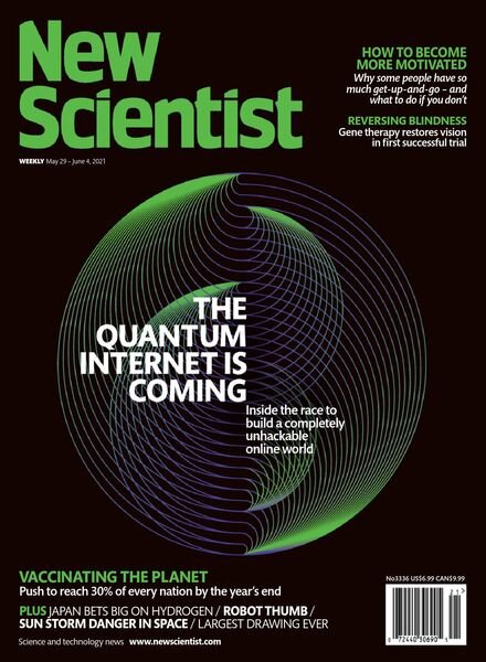 New Scientist – May 29, 2021 Cover
