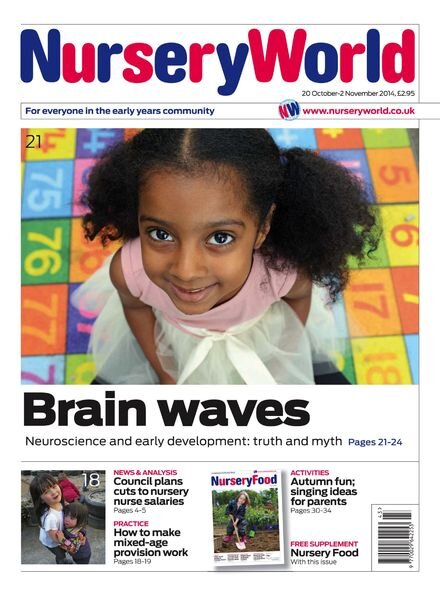 Nursery World – 20 October – 2 November 2014 Cover