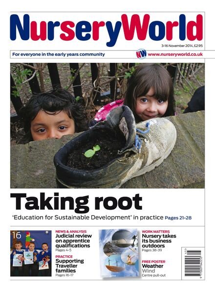 Nursery World – 3 – 16 November 2014 Cover