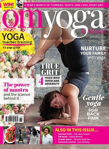 Om Yoga Magazine – June 2021 Cover