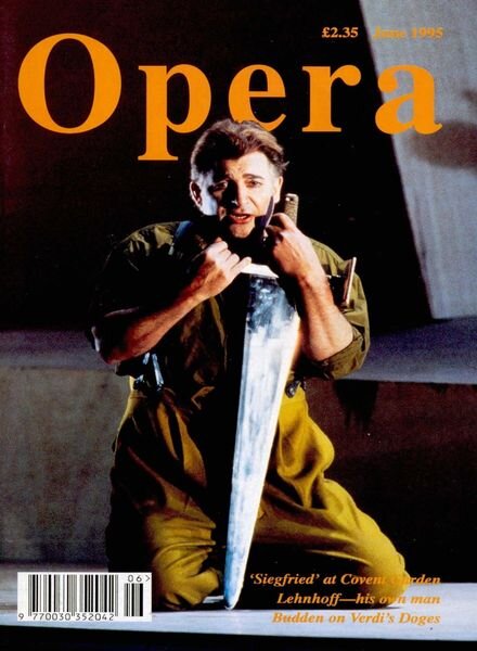 Opera – June 1995 Cover