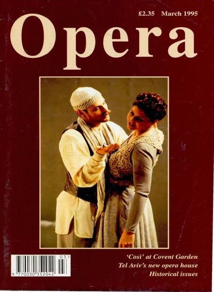 Opera – March 1995 Cover