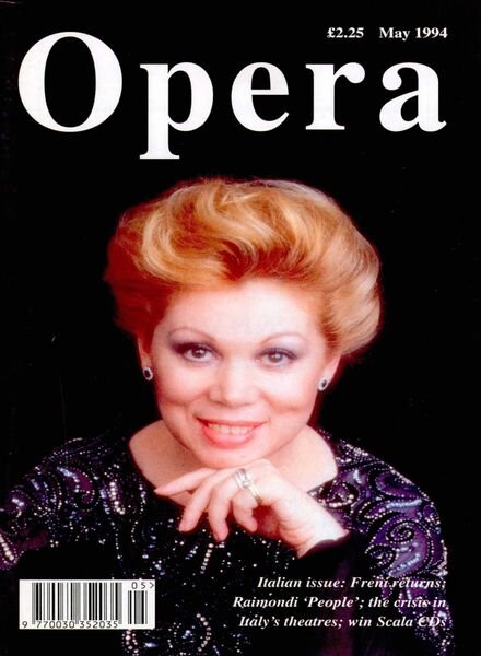 Opera – May 1994 Cover