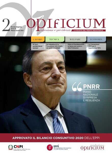 Opificium – Marzo-Aprile 2021 Cover