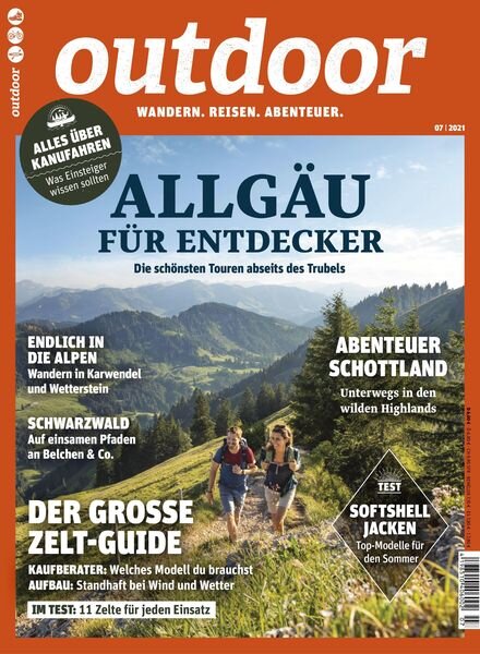 outdoor – 31 Mai 2021 Cover