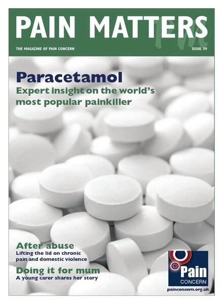Pain Matters – Issue 59 – 1 August 2014 Cover