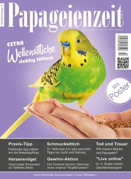Papageienzeit – 01 Juni 2021 Cover