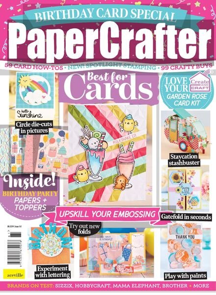 PaperCrafter – Issue 161 – July 2021 Cover