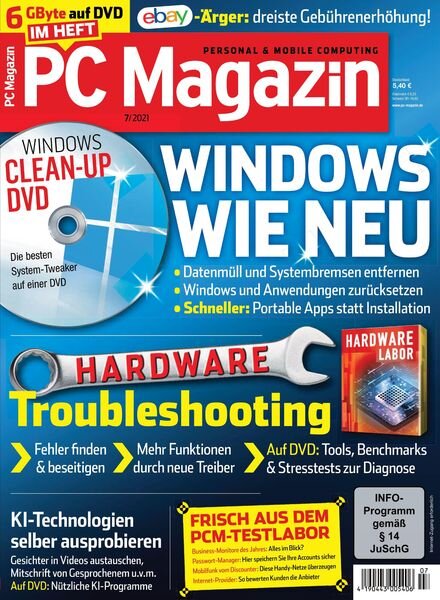 PC Magazin – Juli 2021 Cover