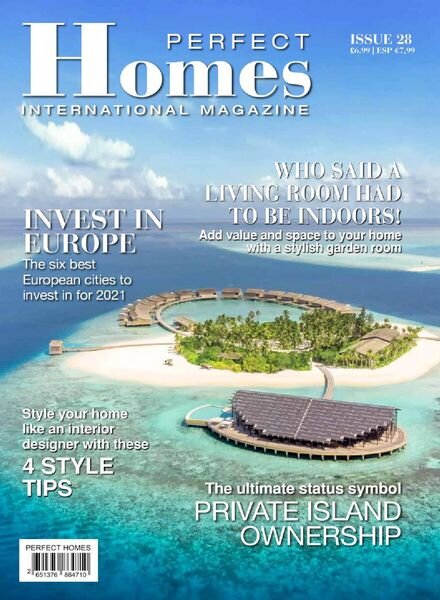 Perfect Homes International – Issue 28 2021 Cover