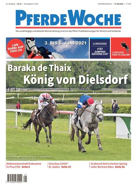 PferdeWoche – 27 Mai 2021 Cover