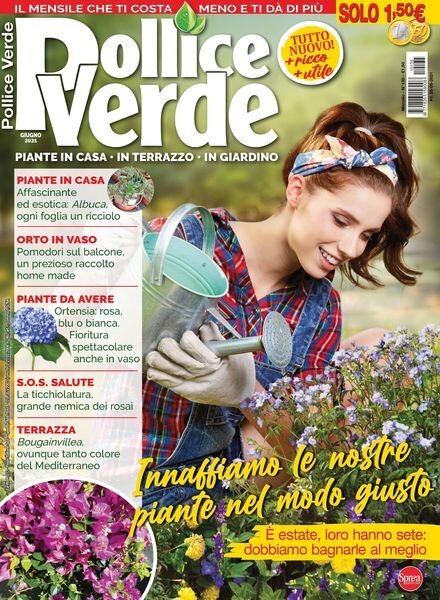 Pollice Verde – giugno 2021 Cover
