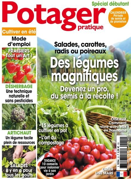 Potager Pratique – Juin-Aout 2021 Cover