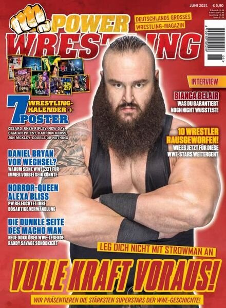 Power-Wrestling – Juli 2021 Cover