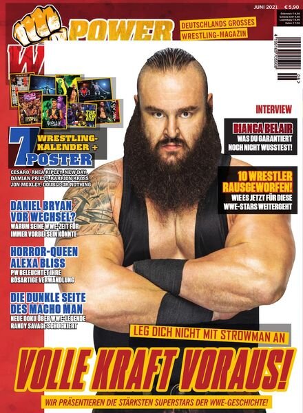 Power-Wrestling – Juni 2021 Cover