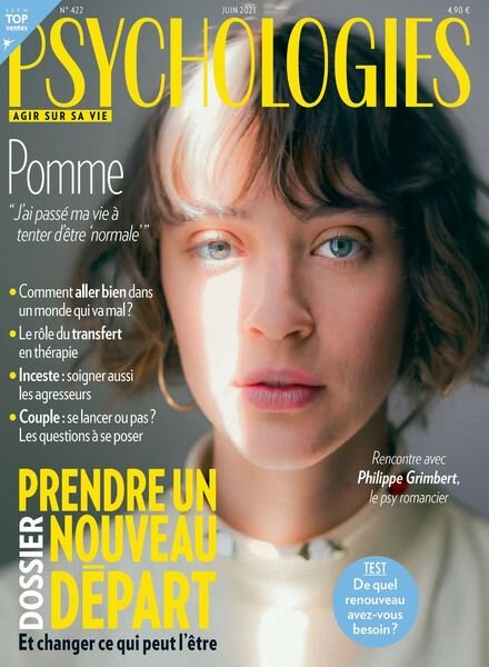 Psychologies France – Juin 2021 Cover