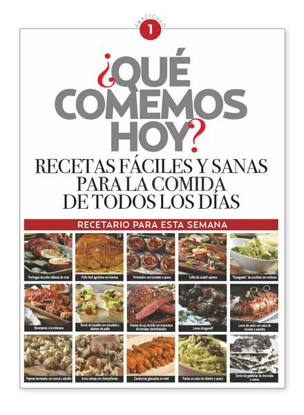 Que comemos hoy – abril 2021 Cover