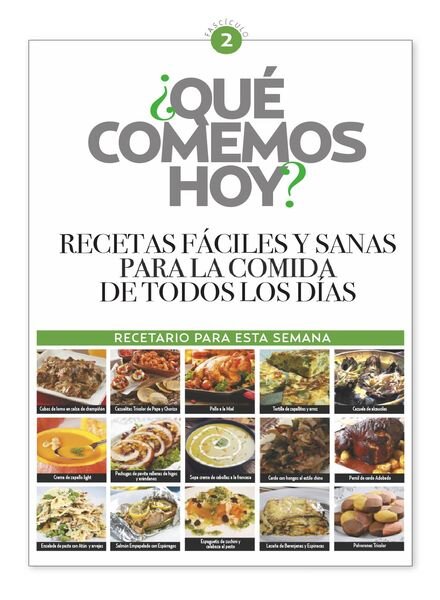 Que comemos hoy – febrero 2021 Cover