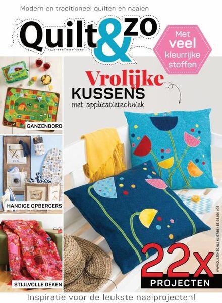 Quilt & Zo – juni 2021 Cover