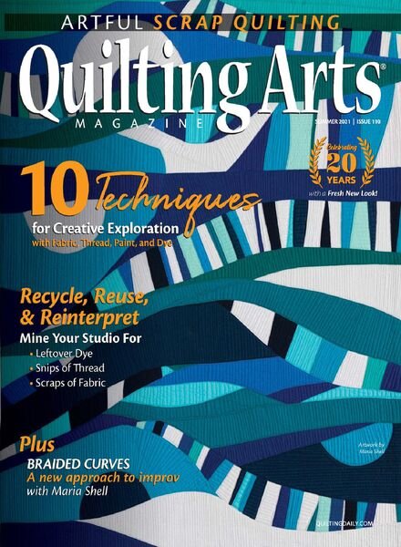 Quilting Arts – May-June 2021 Cover