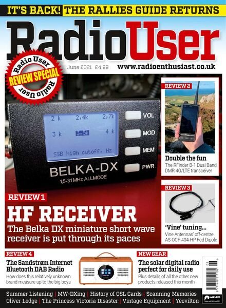 Radio User – June 2021 Cover