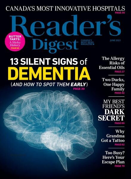Reader’s Digest Canada – June 2021 Cover