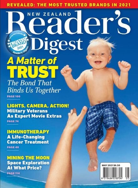 Reader’s Digest New Zealand – May 2021 Cover