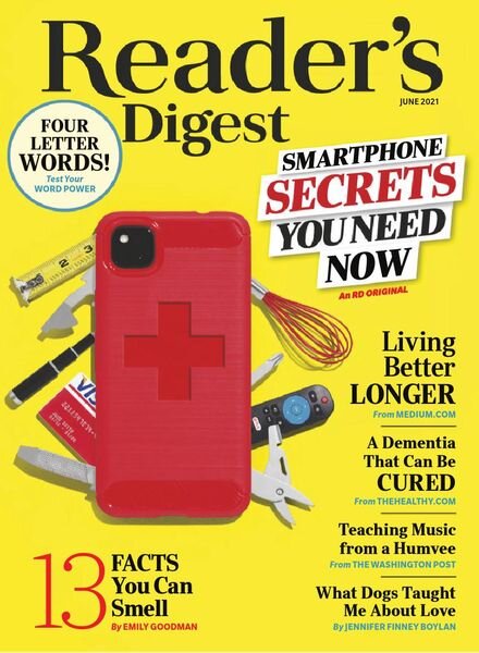 Reader’s Digest USA – June 2021 Cover