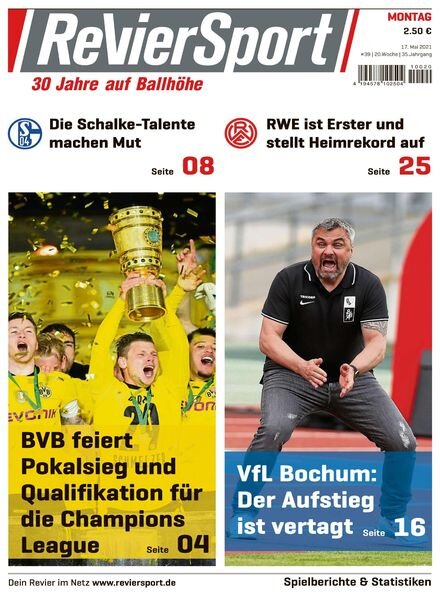RevierSport – 17 Mai 2021 Cover