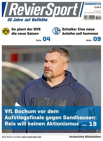 RevierSport – 20 Mai 2021 Cover