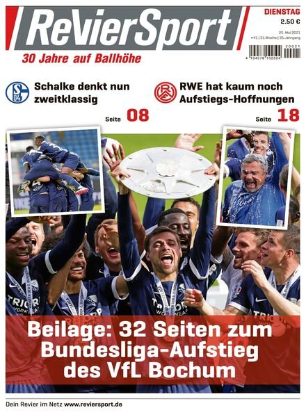 RevierSport – 25 Mai 2021 Cover