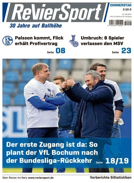 RevierSport – 27 Mai 2021 Cover