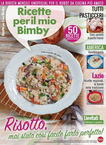 Ricette per il Mio Bimby – maggio 2021 Cover