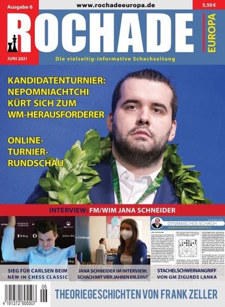 Rochade Europa – Mai 2021 Cover