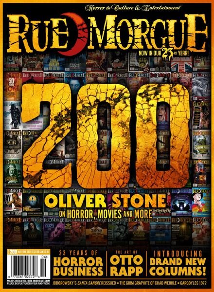 RUE MORGUE – May 2021 Cover