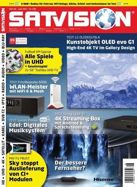 Satvision – Juni 2021 Cover