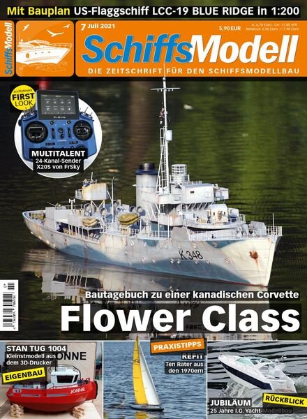 SchiffsModell – Juli 2021 Cover