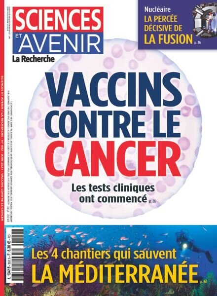 Sciences et Avenir – Juin 2021 Cover